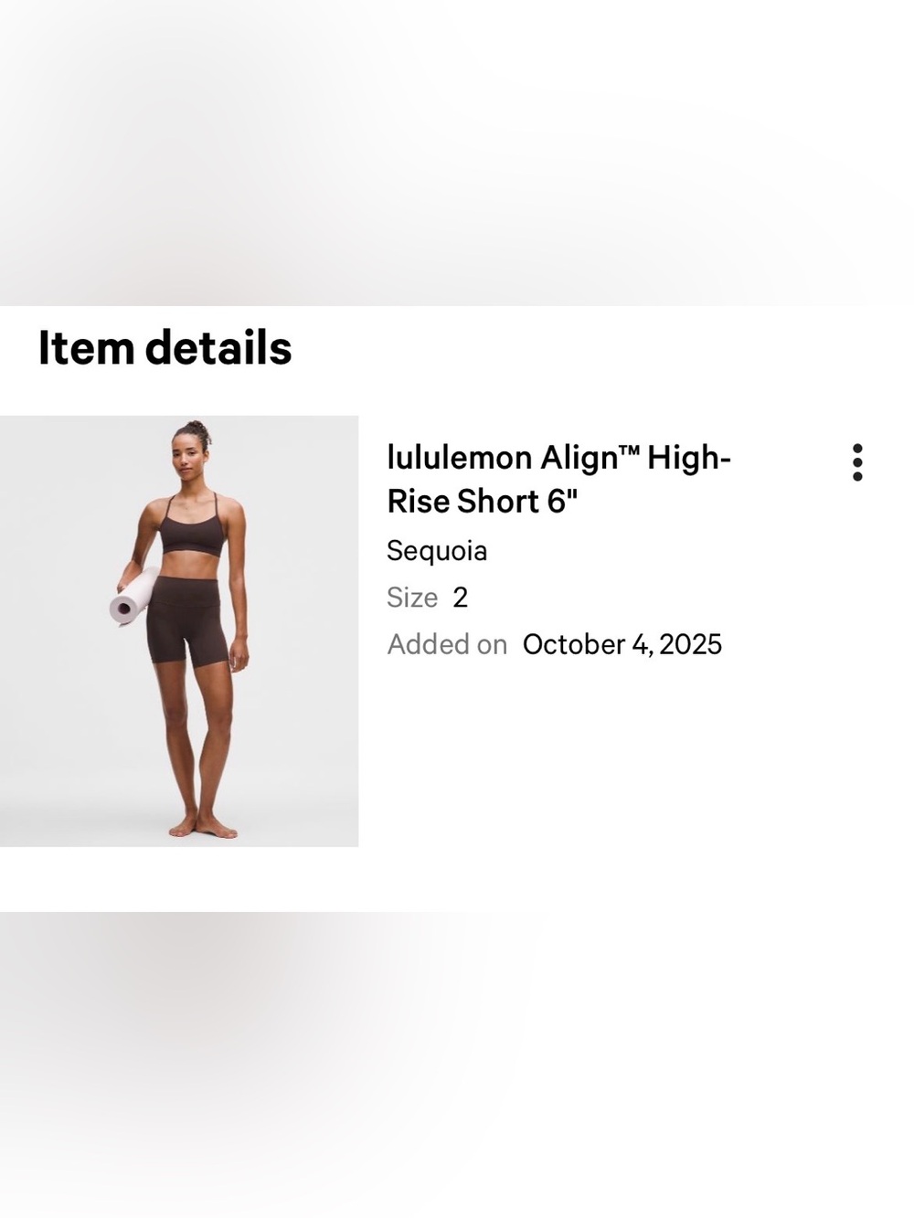 lululemon athletica Black High-Waist Bike Shorts